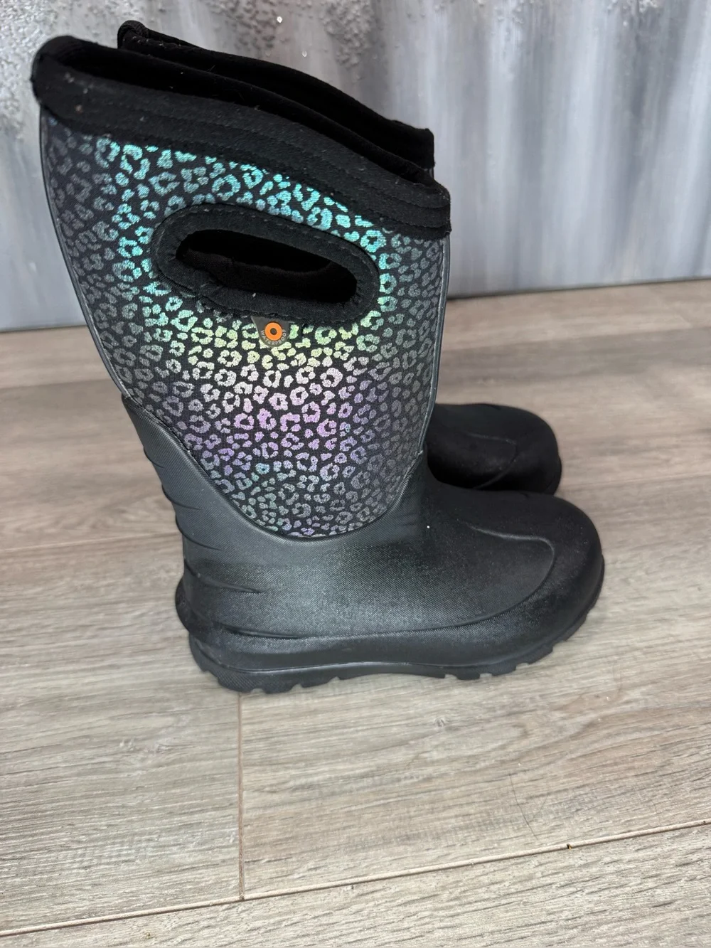 Bogs Neoclassic Rainbow Leopard Boot